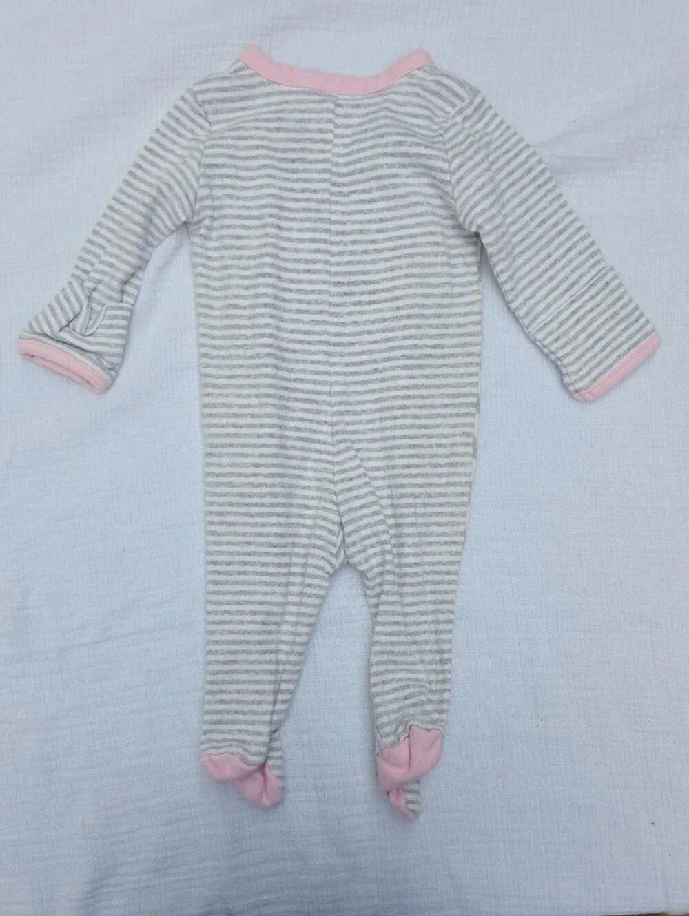 Baby Girl 5-pack Pink Multi Footed Sleepers 0-3 Months